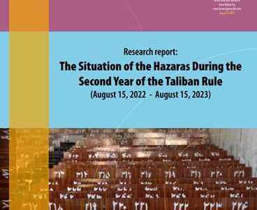 The situation of Hazaras in Afghanistan during the second year of Taliban authority