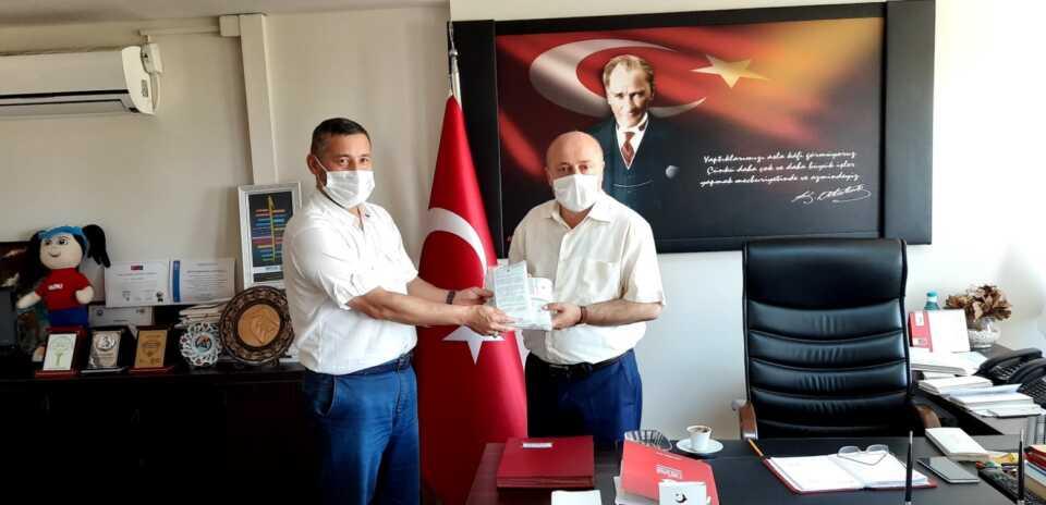 Trabzon İl Göç İdaresi Müdürü Ramazan Latifoğlu&#8217;na Ziyaret