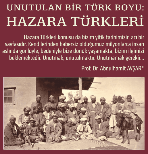 Unutulan Bir Türk Boyu: Hazara Türkleri
