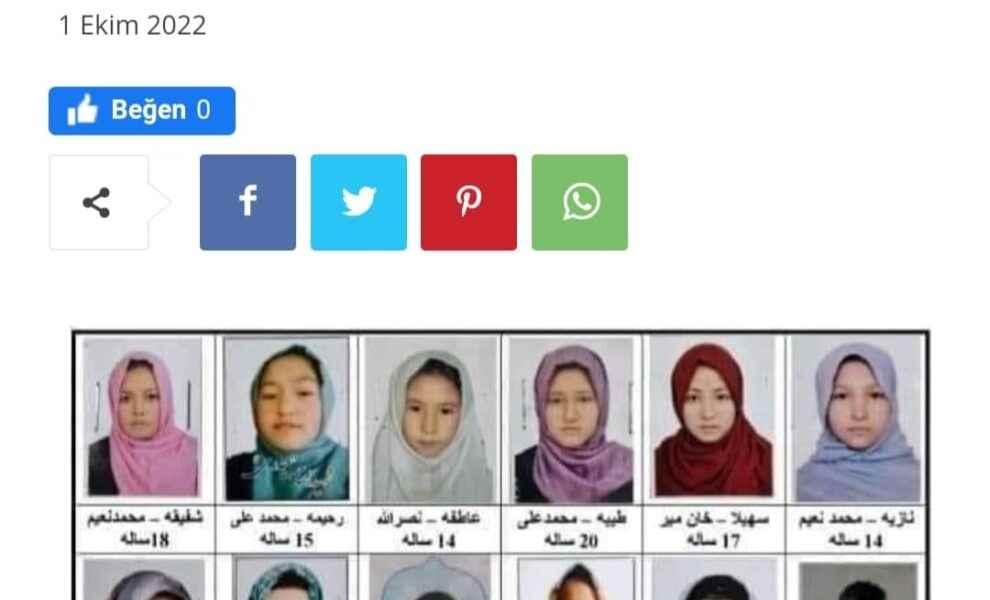 Türk Dünyasından Afganistan’da Hazara Türklerine Yönelik Sistematik Soykırıma Tepki