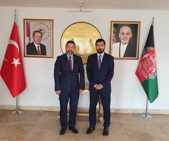 Derneğimizin Yönetim Kurulu Başkanı Muhammet GÜL, Afganistan İslam Cumhuriyeti’nin Ankara Büyükelçisi Sayın Amir Mohammad Ramin’i Ziyaret Etti