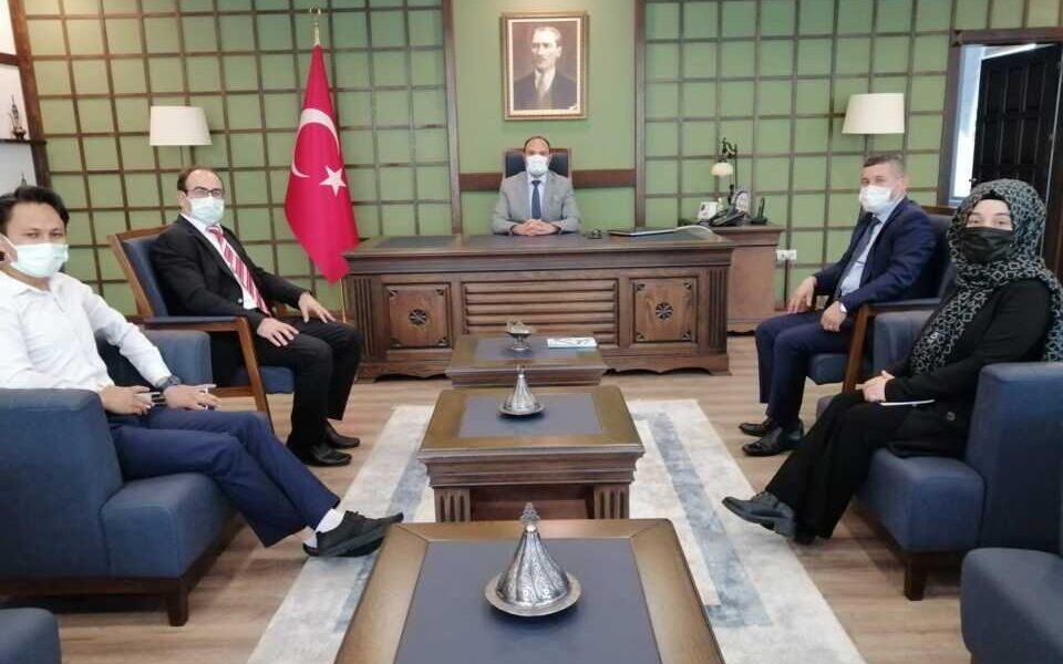 Ortahisar Kaymakamı Sayın Gürkan Demirkale’yi Ziyaret